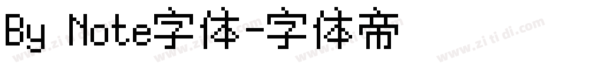 By Note字体字体转换